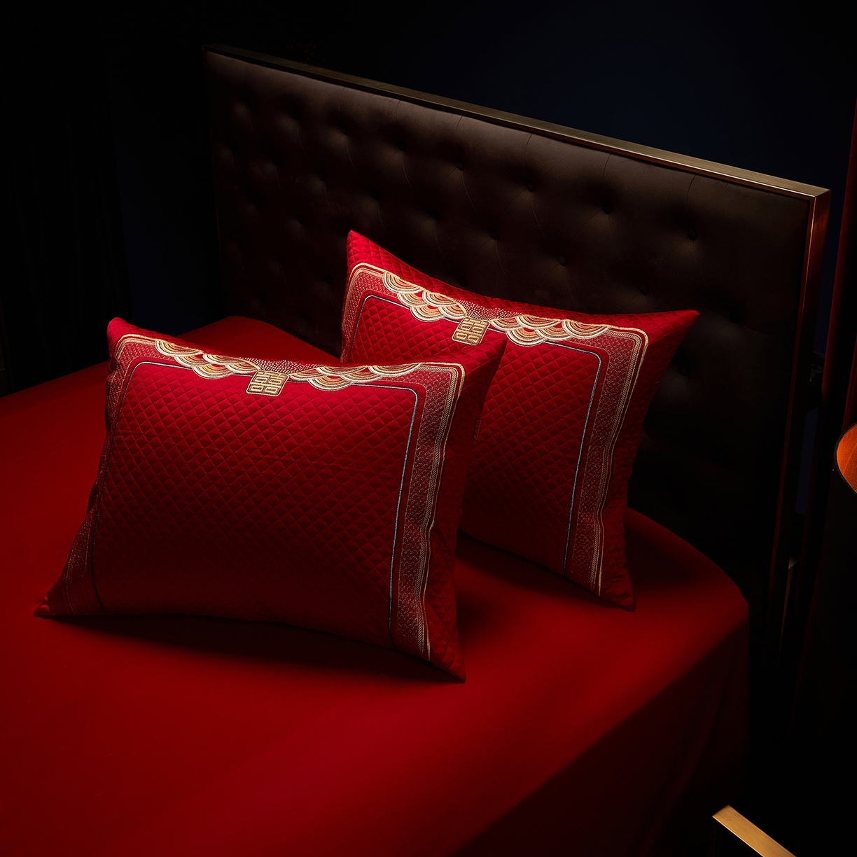 91家纺网 家纺一手货源 找家纺 （总）缔缦 2025新款Wedding高端婚庆长绒棉系列-东方喜韵