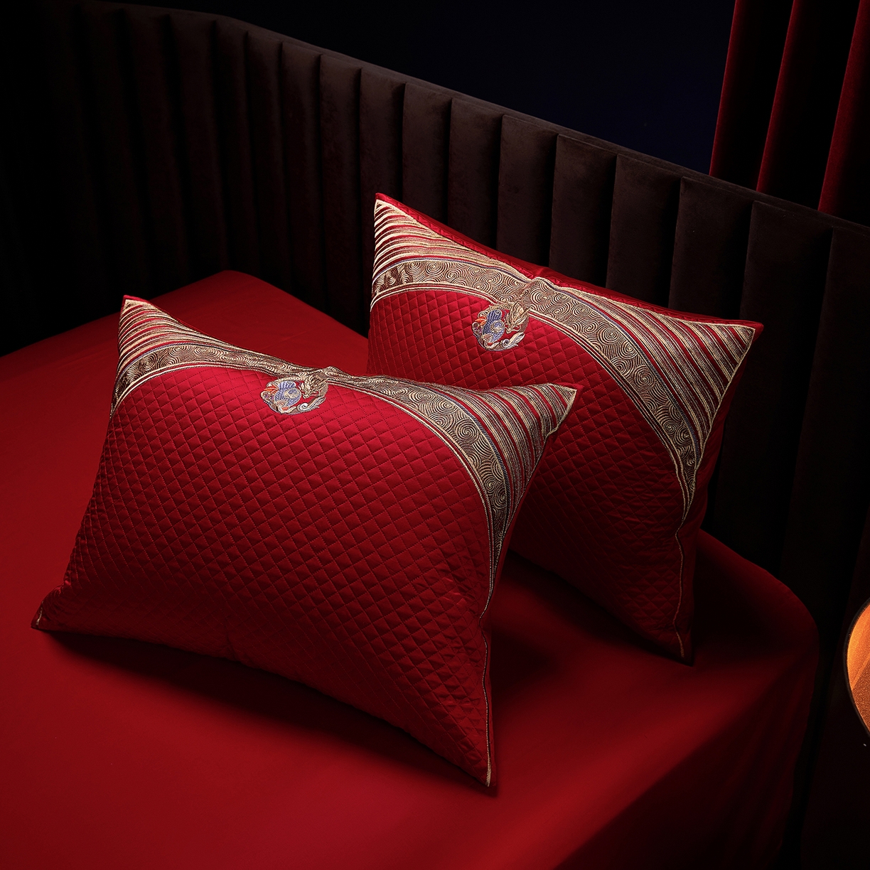 91家纺网 家纺一手货源 找家纺 （总）缔缦 2025新款Wedding高端婚庆长绒棉系列-凤凰传奇