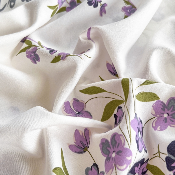 91家纺网 家纺一手货源 找家纺 赫然家纺 2026新款亲肤舒适活性印染水洗棉床笠系列床笠三件套（床笠+枕套） 薰衣草