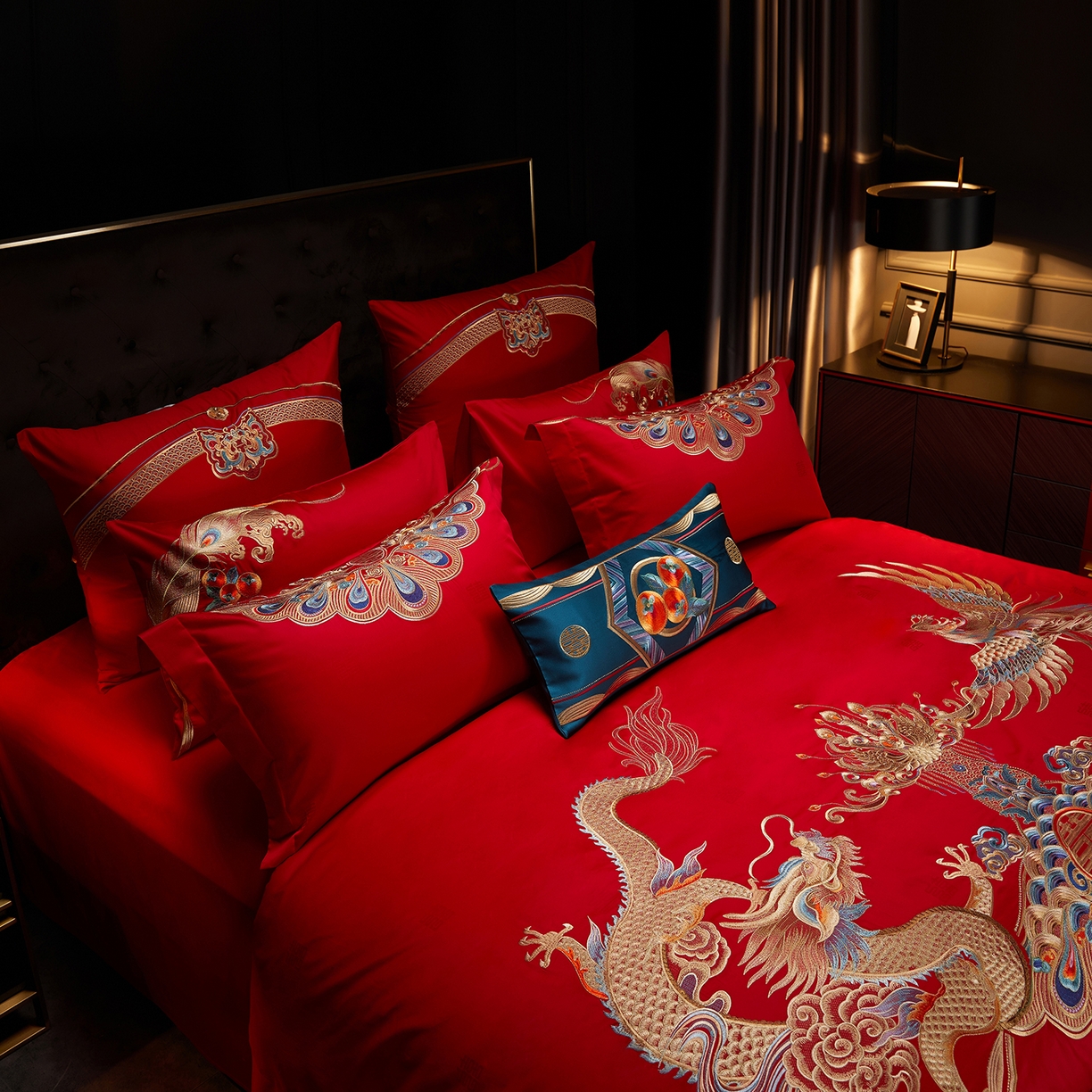 91家纺网 家纺一手货源 找家纺 （总）缔缦 2025新款Wedding高端婚庆长绒棉系列-倾城之恋