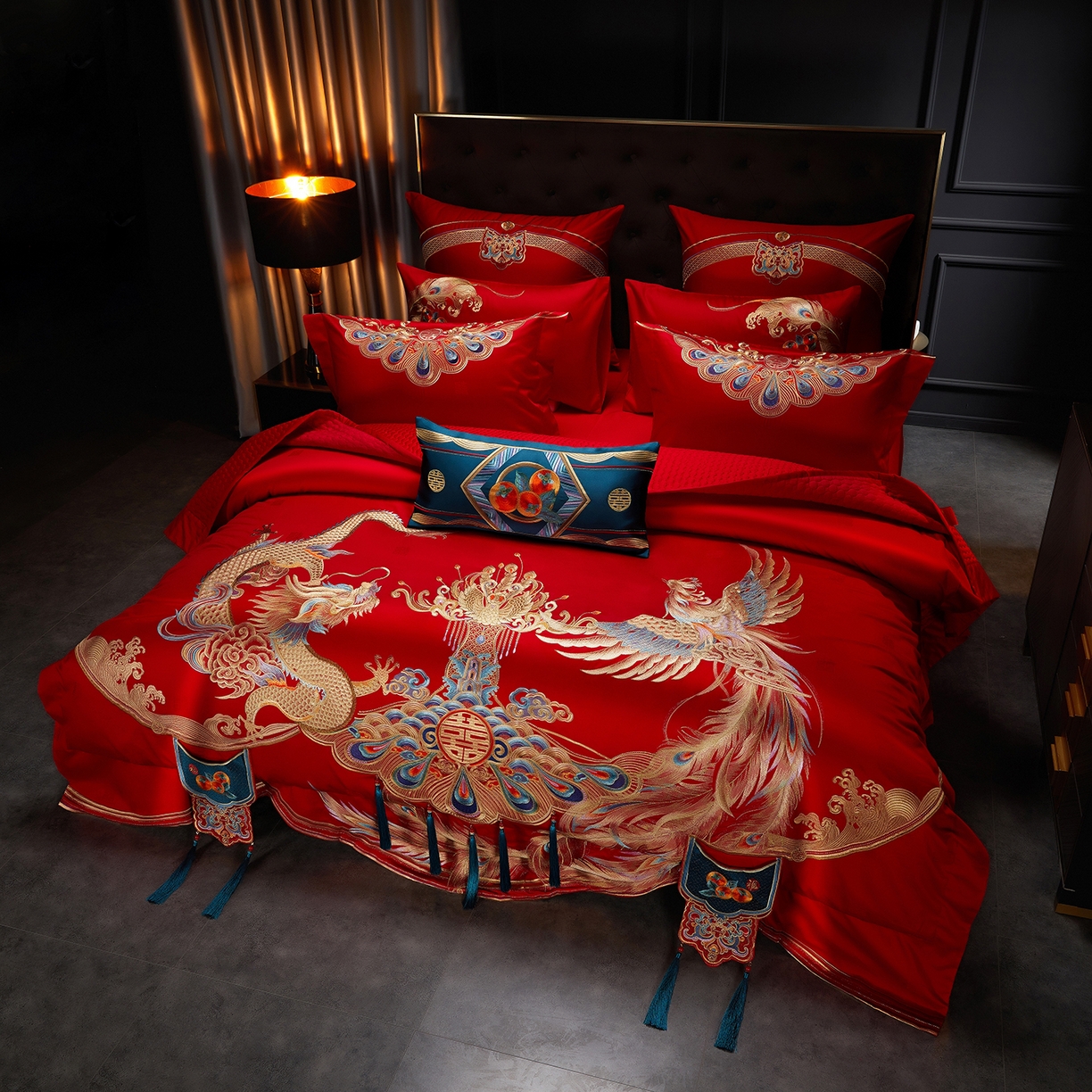 91家纺网 家纺一手货源 找家纺 （总）缔缦 2025新款Wedding高端婚庆长绒棉系列-倾城之恋