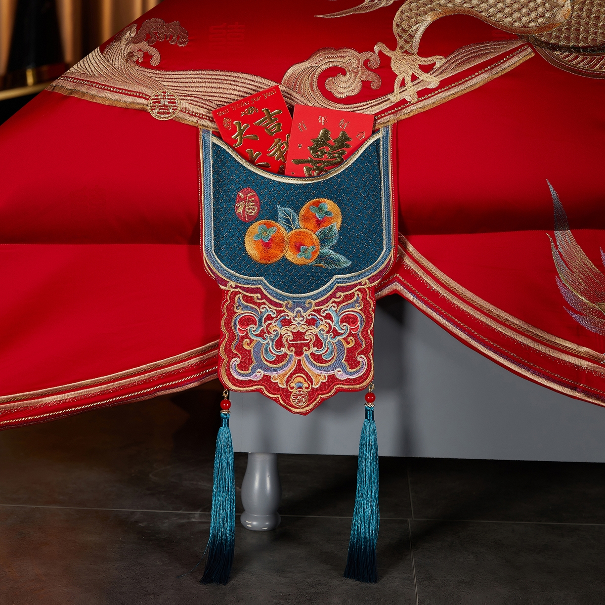 91家纺网 家纺一手货源 找家纺 （总）缔缦 2025新款Wedding高端婚庆长绒棉系列-倾城之恋