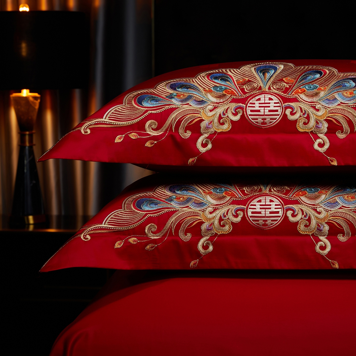 91家纺网 家纺一手货源 找家纺 （总）缔缦 2025新款Wedding高端婚庆长绒棉系列-倾城之恋