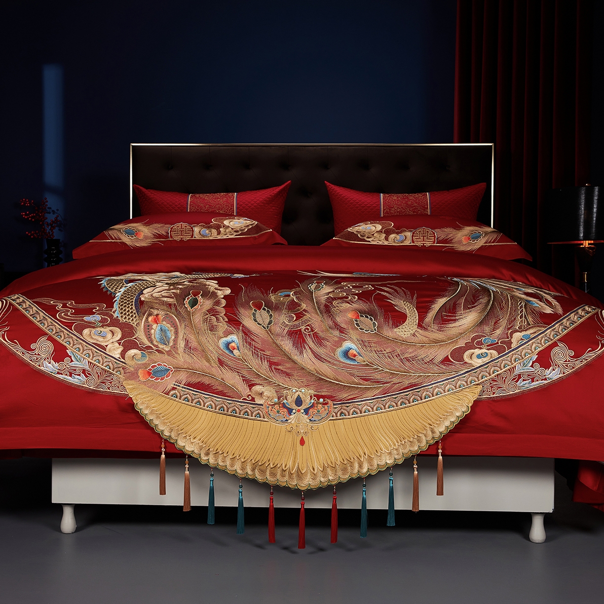 91家纺网 家纺一手货源 找家纺 （总）缔缦 2025新款Wedding高端婚庆长绒棉系列-天作之合