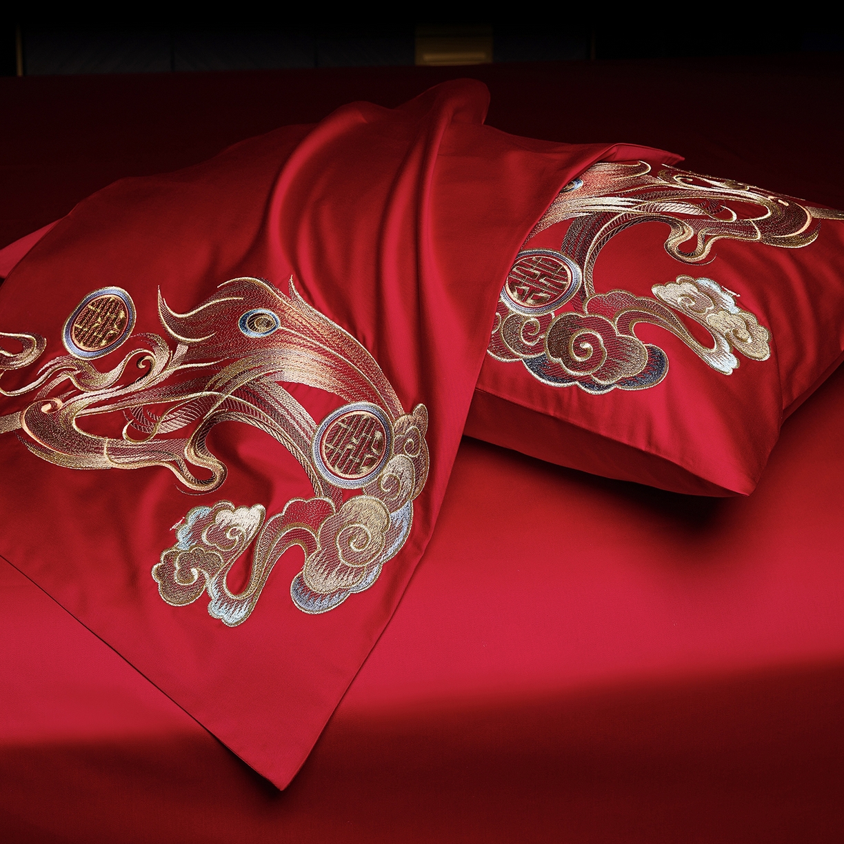 91家纺网 家纺一手货源 找家纺 （总）缔缦 2025新款Wedding高端婚庆长绒棉系列-天作之合