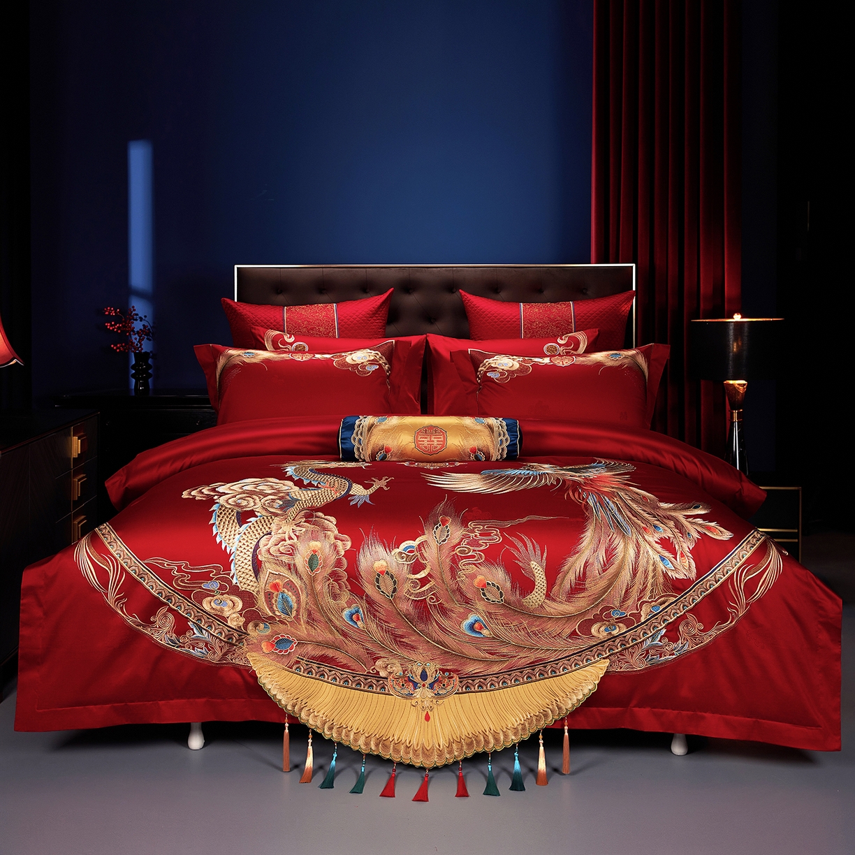 91家纺网 家纺一手货源 找家纺 （总）缔缦 2025新款Wedding高端婚庆长绒棉系列-天作之合