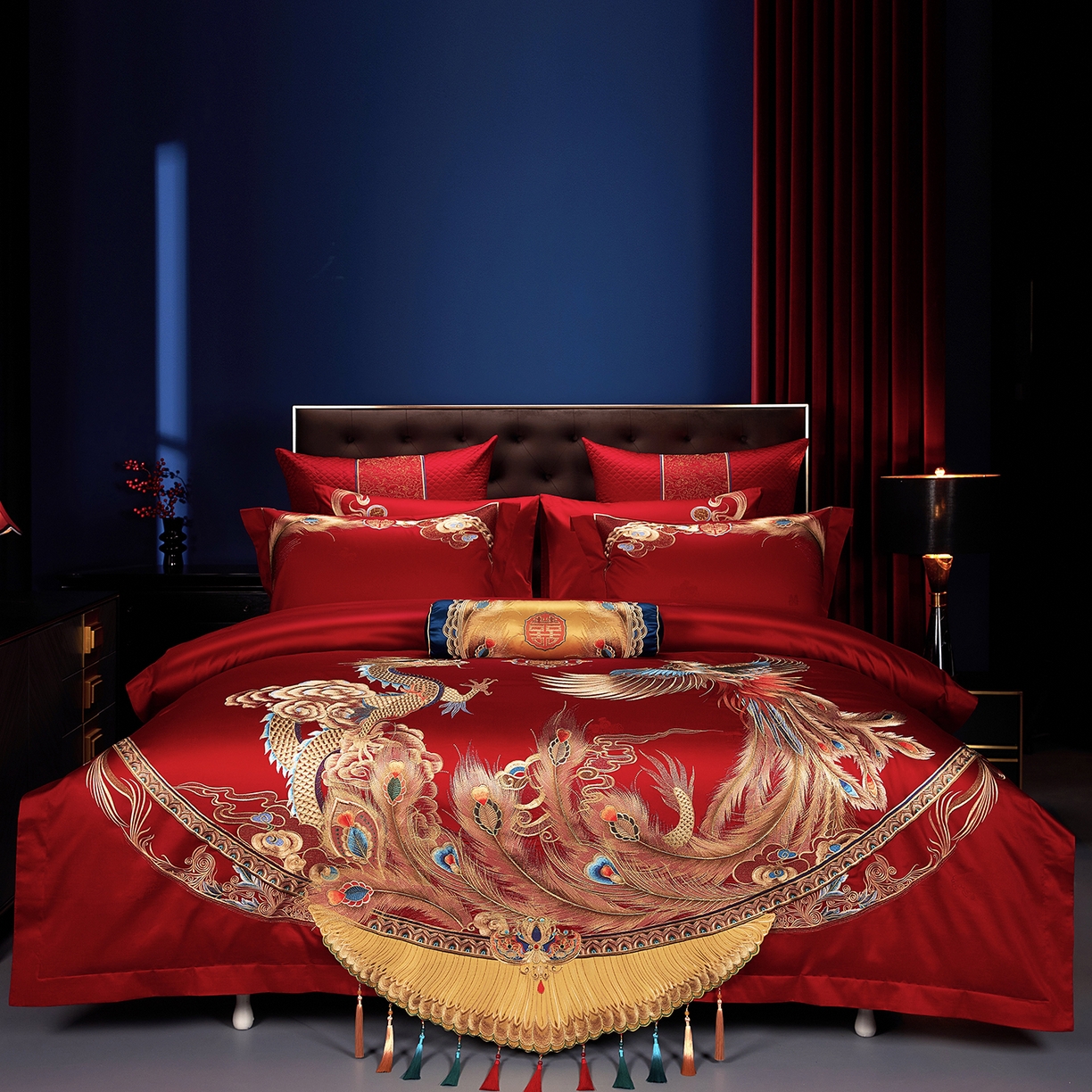 91家纺网 家纺一手货源 找家纺 （总）缔缦 2025新款Wedding高端婚庆长绒棉系列-天作之合