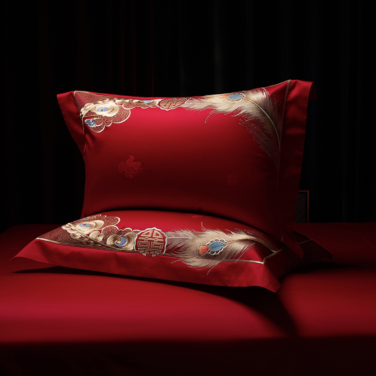 91家纺网 家纺一手货源 找家纺 （总）缔缦 2025新款Wedding高端婚庆长绒棉系列-天作之合