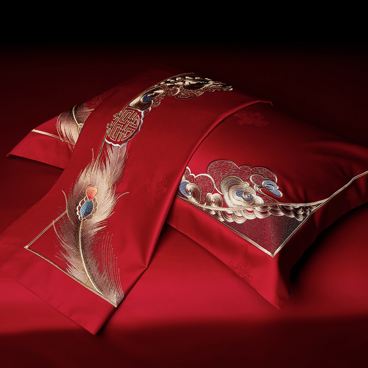 91家纺网 家纺一手货源 找家纺 （总）缔缦 2025新款Wedding高端婚庆长绒棉系列-天作之合