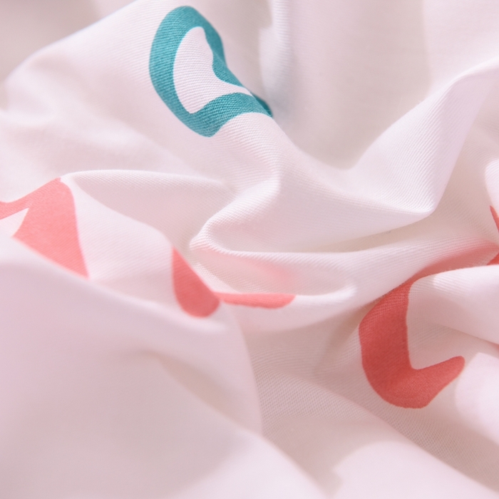 91家纺网 家纺一手货源 找家纺 玉元坊 2025春夏新款公主风全棉纯棉花边被套床单四件套 熊宝宝