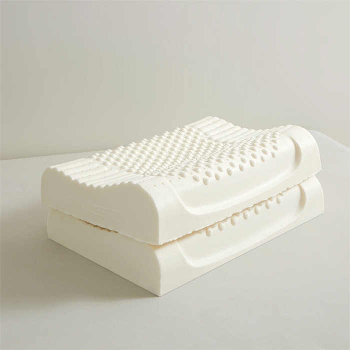 91家纺网 家纺一手货源 找家纺 大红帽家纺 2025新款乳胶枕颗粒乳胶狼牙乳胶平滑乳胶儿童枕 按摩枕 30x50cm学生枕