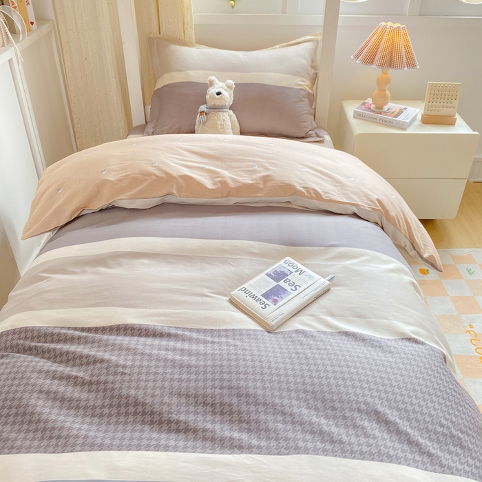 91家纺网 家纺一手货源 找家纺 朵安2025新款全棉印花学生三件套 安东尼