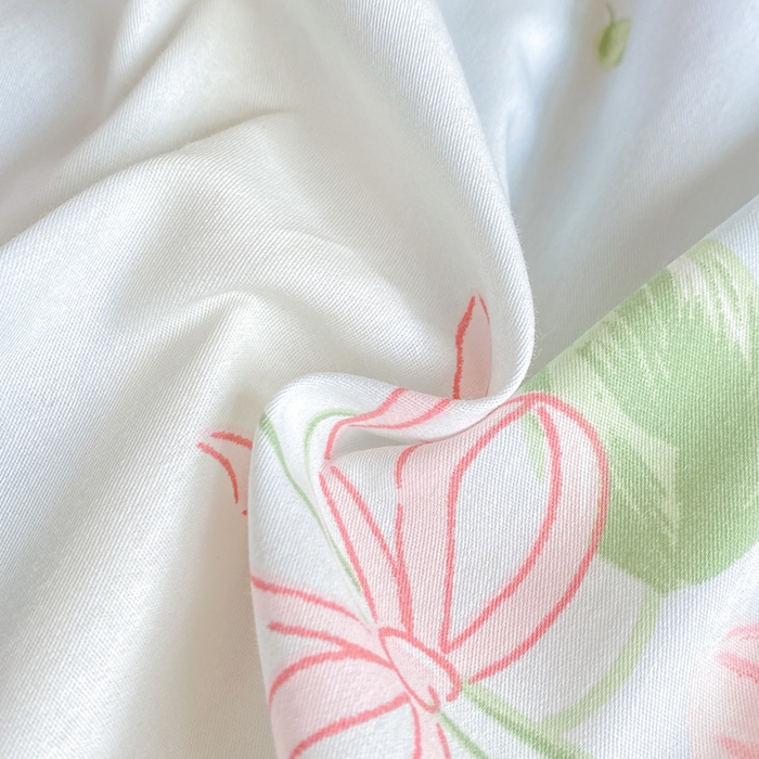 91家纺网 家纺一手货源 找家纺 朵安2025新款全棉印花学生三件套 解语花