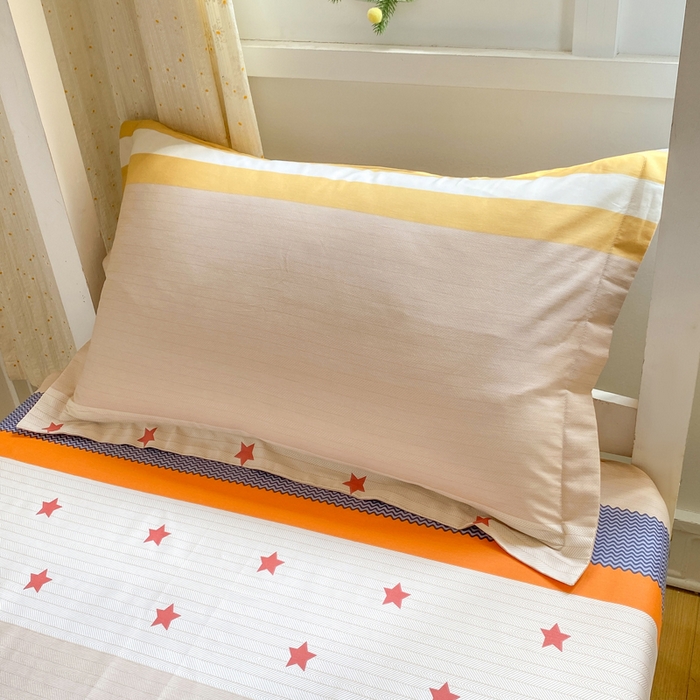 91家纺网 家纺一手货源 找家纺 朵安2025新款全棉印花学生三件套 莫卡迪