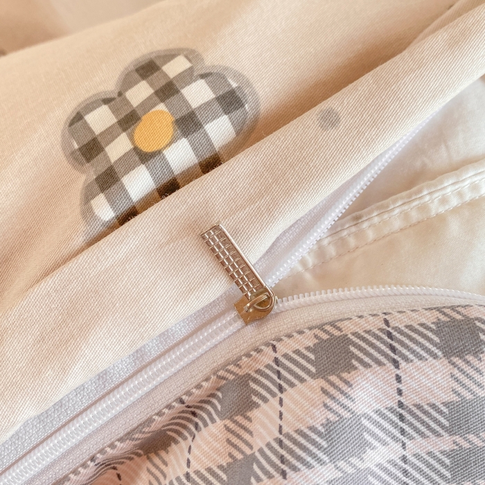 91家纺网 家纺一手货源 找家纺 朵安2025新款全棉印花学生三件套 皮皮狗