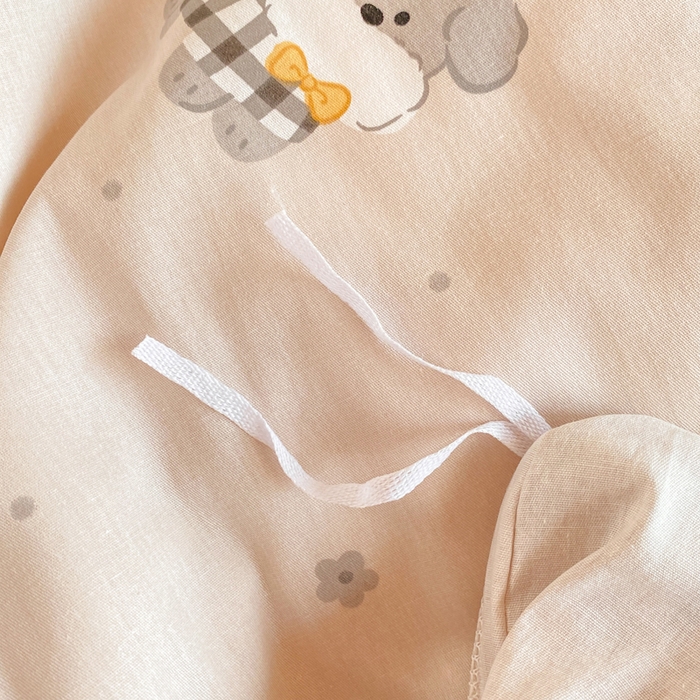 91家纺网 家纺一手货源 找家纺 朵安2025新款全棉印花学生三件套 皮皮狗