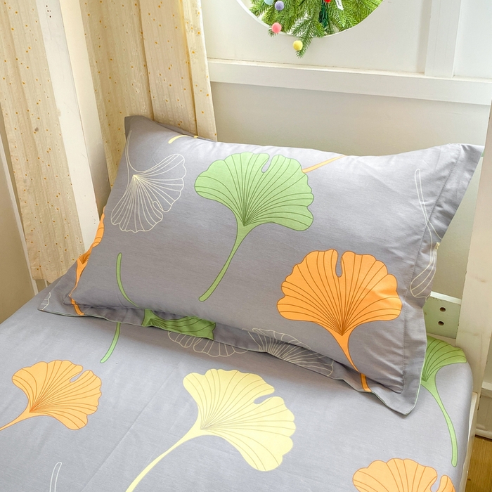 91家纺网 家纺一手货源 找家纺 朵安2025新款全棉印花学生三件套 杏语心愿