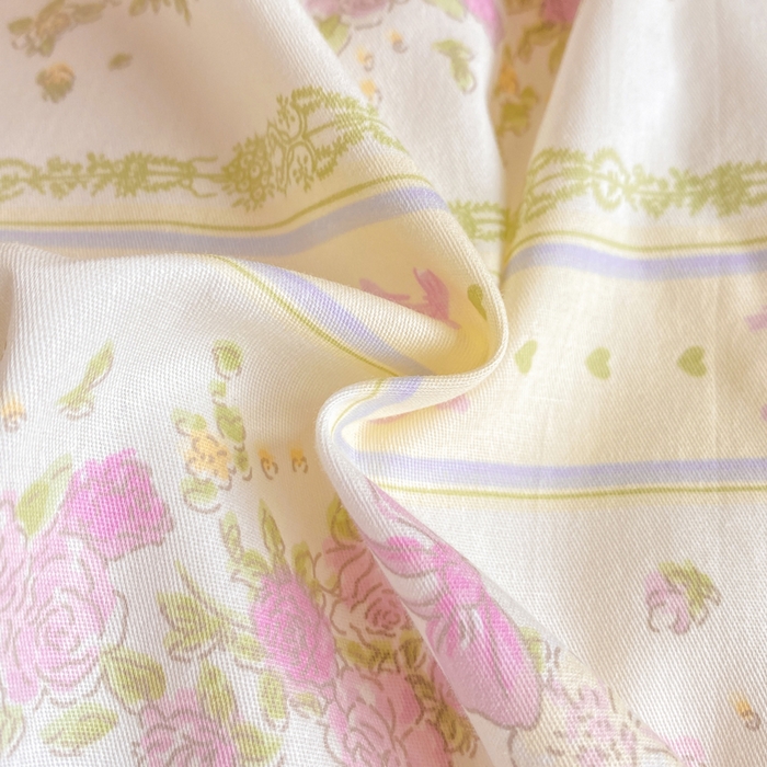 91家纺网 家纺一手货源 找家纺 朵安2025新款全棉印花学生三件套 紫韵花蔓