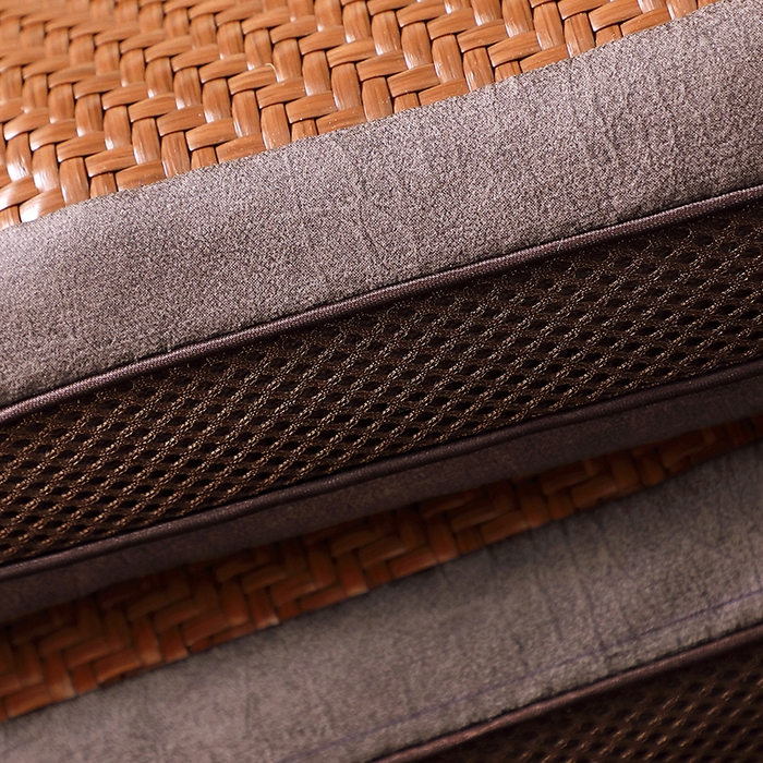 91家纺网 家纺一手货源 找家纺 雅晨枕芯工厂店 2025新款夏季清凉冰藤薰衣草甜荞麦枕头枕芯 苦荞枕-咖色