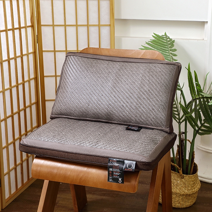 91家纺网 家纺一手货源 找家纺 雅晨枕芯工厂店 2025新款夏季清凉冰藤薰衣草甜荞麦枕头枕芯 苦荞枕-灰色