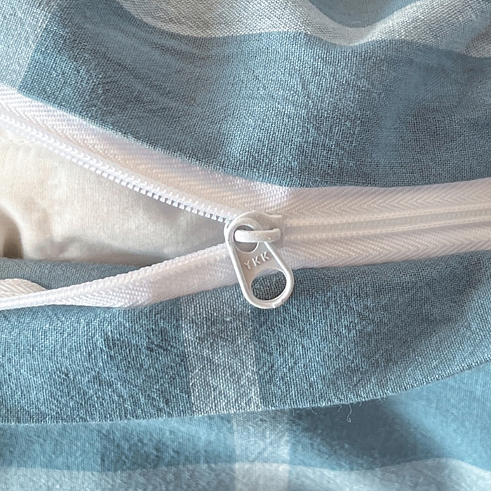 91家纺网 家纺一手货源 找家纺 （总）柠萌家居 2025年最新款学生宿舍全棉无印风A类良品宿舍上下铺三件套