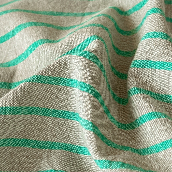 91家纺网 家纺一手货源 找家纺 柠萌家居 2025年最新款学生宿舍全棉无印风A类良品宿舍上下铺三件套 绿紫条