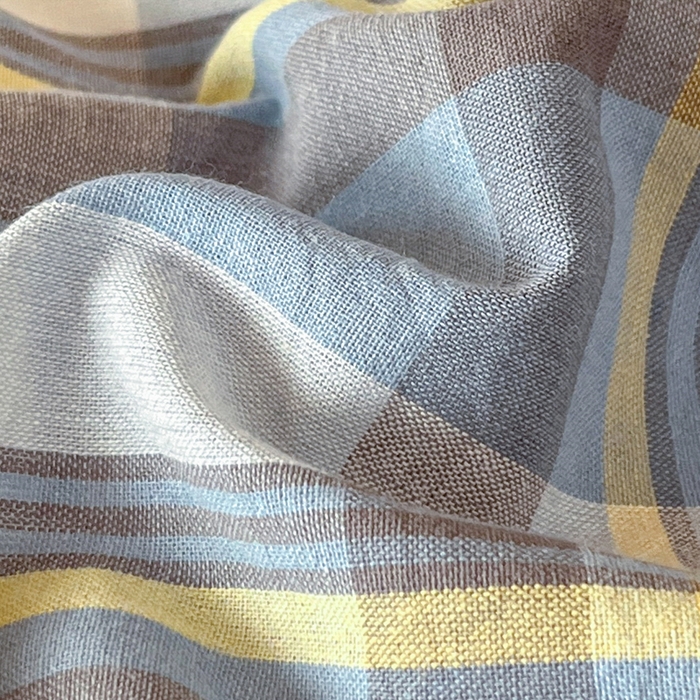 91家纺网 家纺一手货源 找家纺 柠萌家居 2025年最新款学生宿舍全棉无印风A类良品宿舍上下铺三件套 莫卡蓝