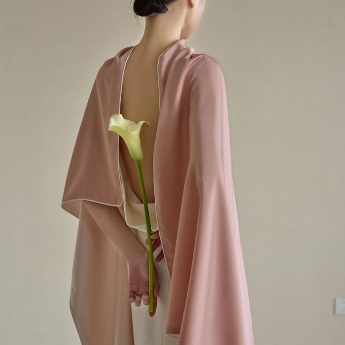 咏绒家纺工厂店 2025新款A类奥地利进口天丝盖毯系列 -风格二 桃之夭夭