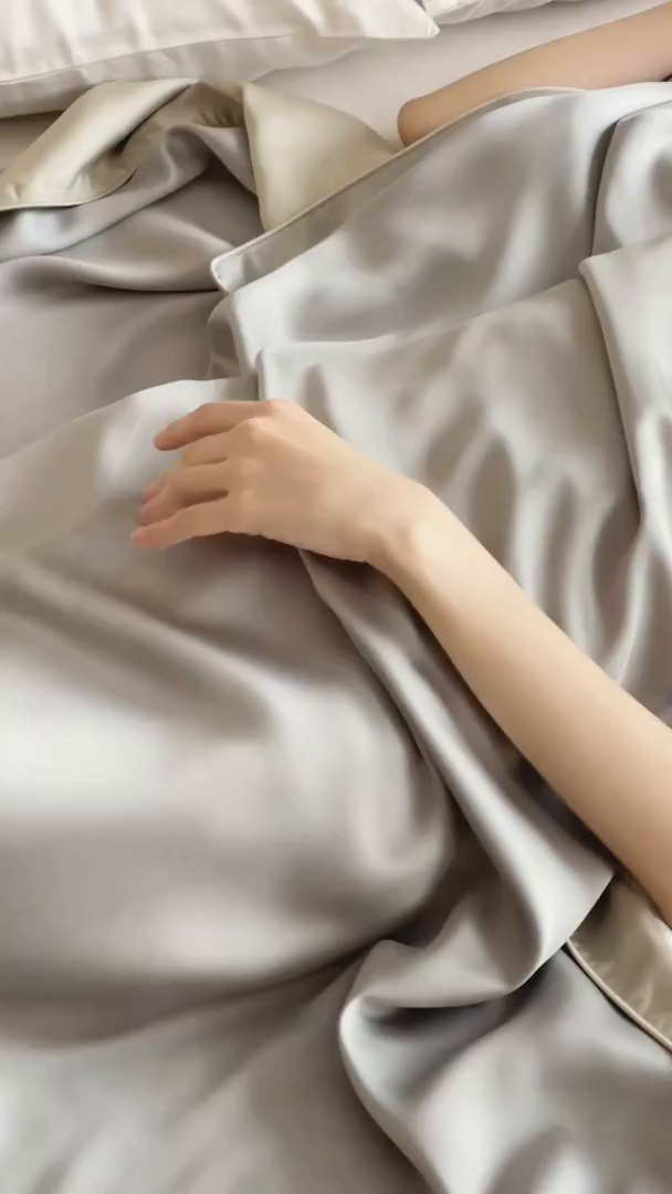 91家纺网 家纺一手货源 找家纺 咏绒家纺工厂店 2025新款A类奥地利进口天丝盖毯系列 -风格二 云间青绿