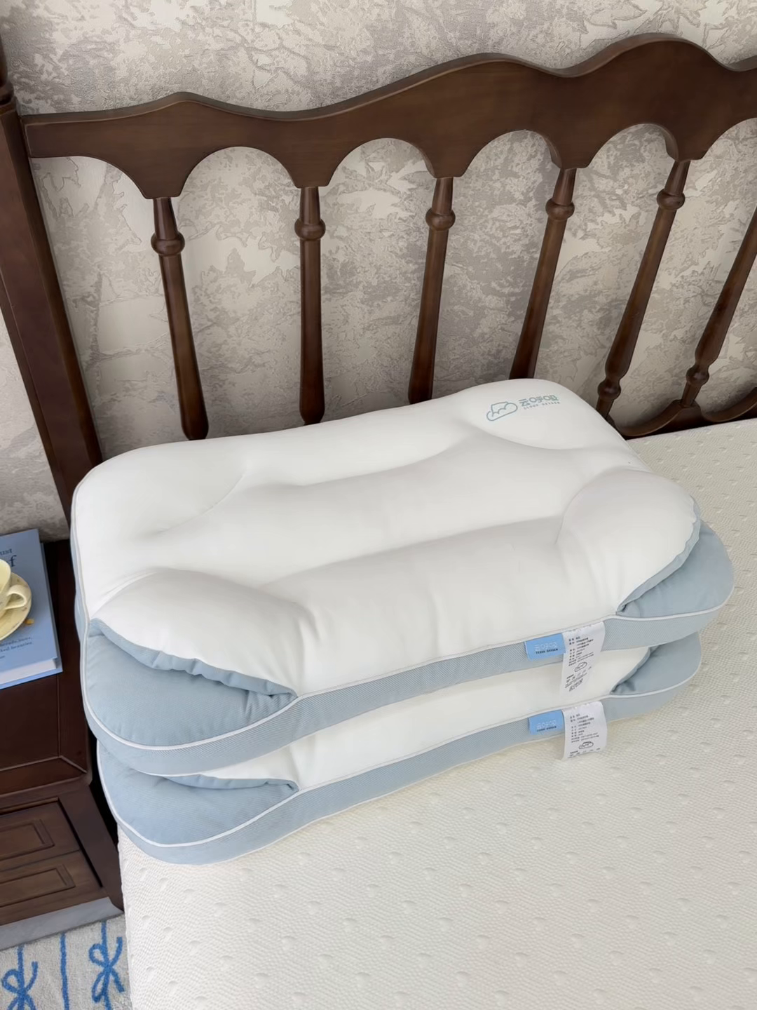 91家纺网 家纺一手货源 找家纺 （总）昕科 2025新款云端睡感温柔呵护柔感云呼吸枕枕头枕芯