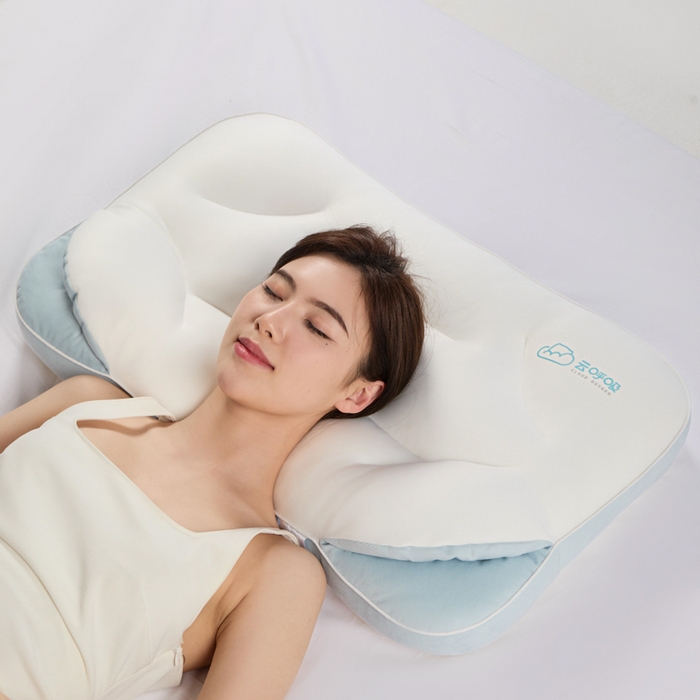 91家纺网 家纺一手货源 找家纺 （总）昕科 2025新款云端睡感温柔呵护柔感云呼吸枕枕头枕芯