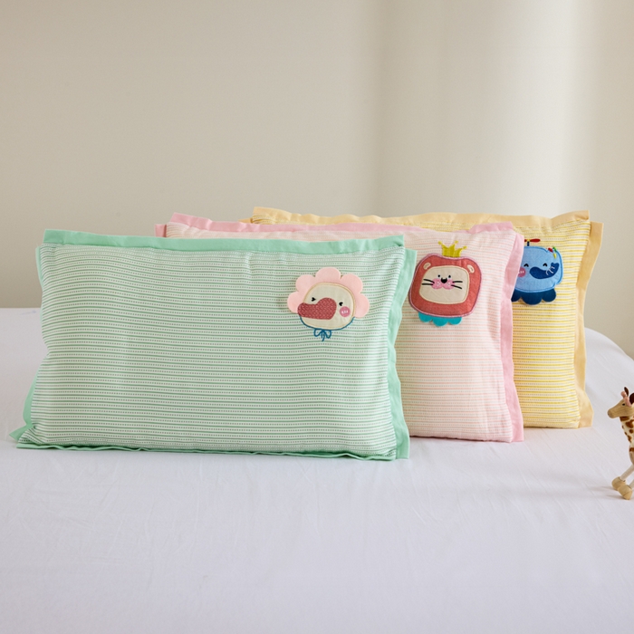 91家纺网 家纺一手货源 找家纺 （总）昕科 2025新款亲肤舒适全棉纯棉萌趣决明子儿童枕枕头枕芯