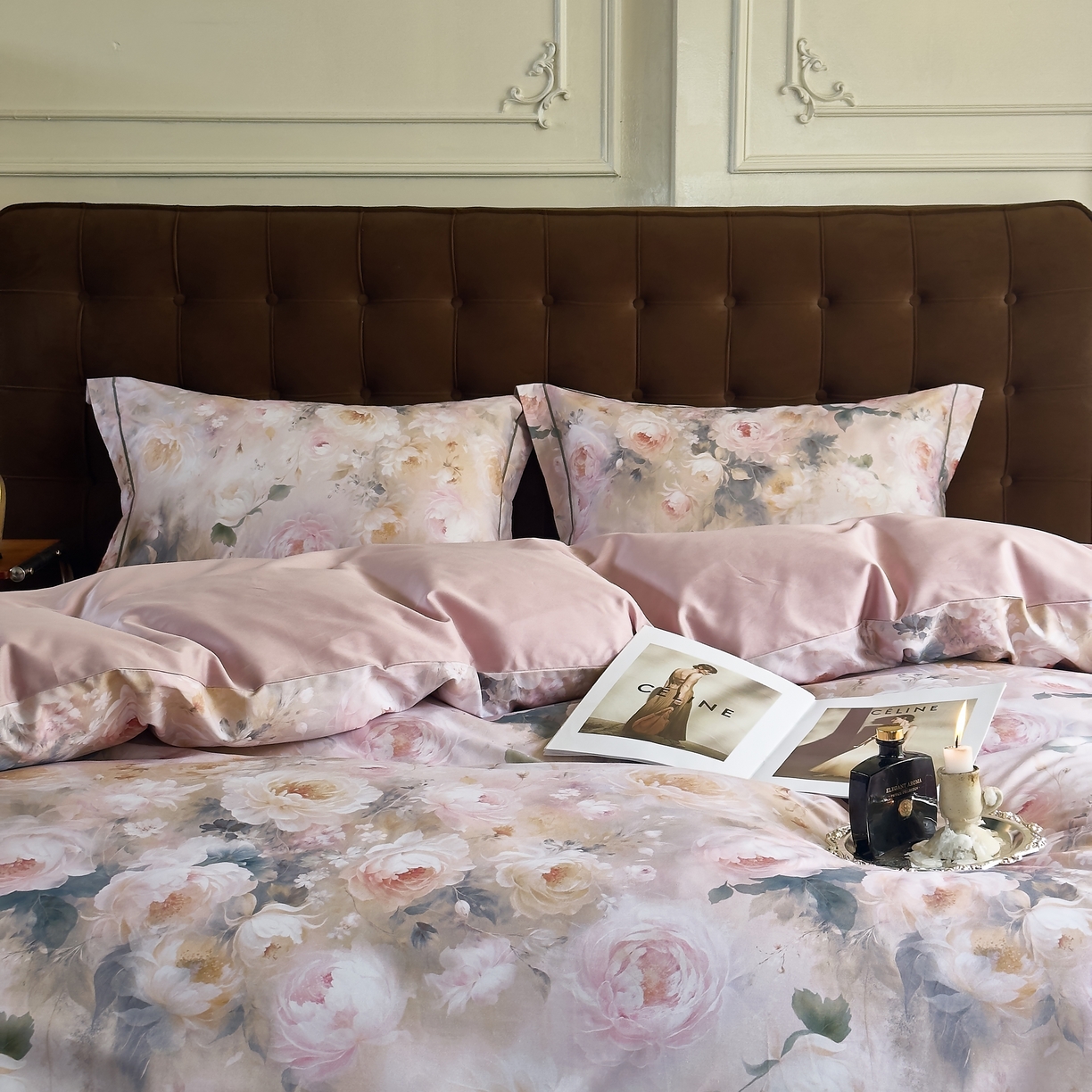 91家纺网 家纺一手货源 找家纺 （总）由丽家纺 2025新款亲肤舒适全棉纯棉臻棉数码印花四件套系列