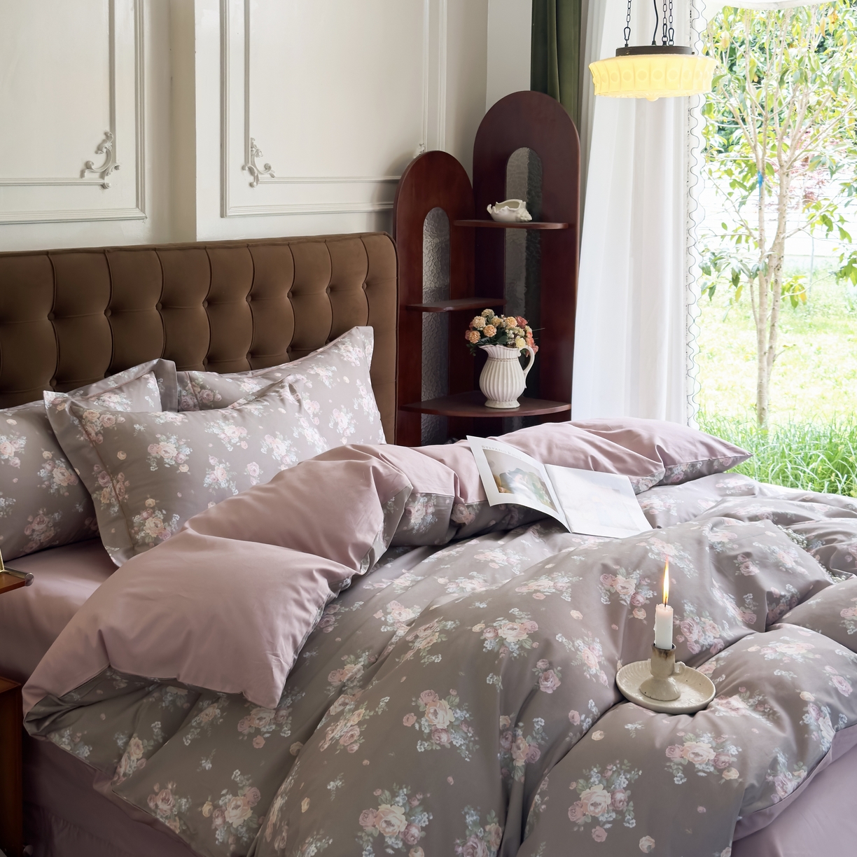 91家纺网 家纺一手货源 找家纺 （总）由丽家纺 2025新款亲肤舒适全棉纯棉臻棉数码印花四件套系列