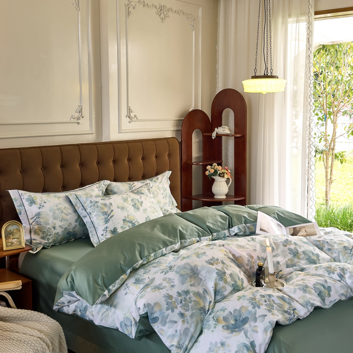 91家纺网 家纺一手货源 找家纺 （总）由丽家纺 2025新款亲肤舒适全棉纯棉臻棉数码印花四件套系列