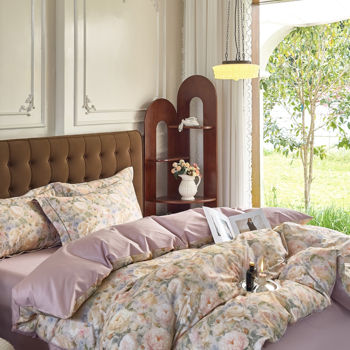 91家纺网 家纺一手货源 找家纺 （总）由丽家纺 2025新款亲肤舒适全棉纯棉臻棉数码印花四件套系列