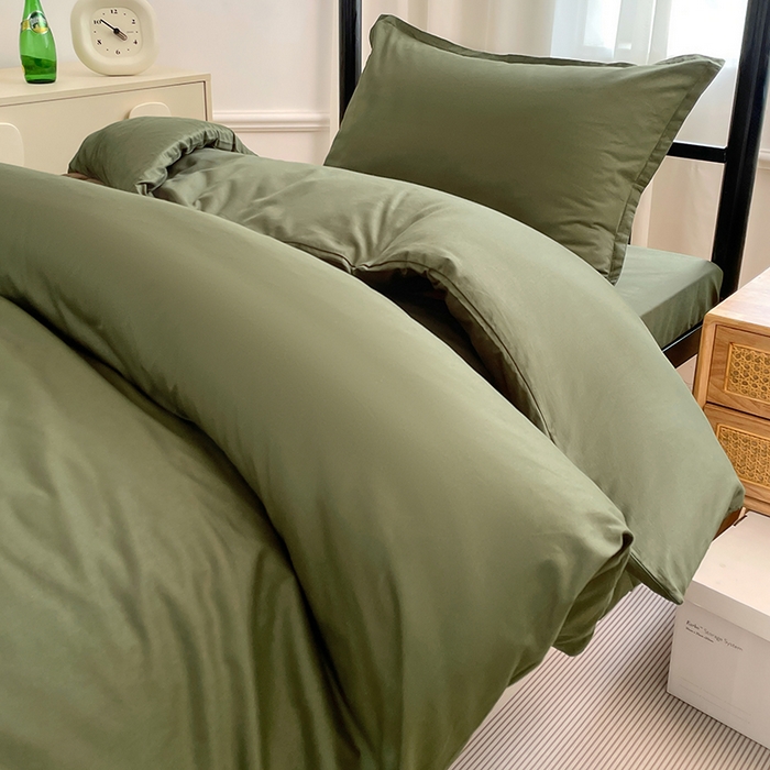 91家纺网 家纺一手货源 找家纺 （总）锦润家纺 2025新款13372全棉纯棉学生宿舍上下铺三件套和六件套