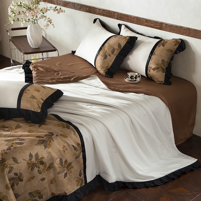 91家纺网 家纺一手货源 找家纺 富宁家纺 2025新款数码印花拼接夏被夏凉被空调被 落忆