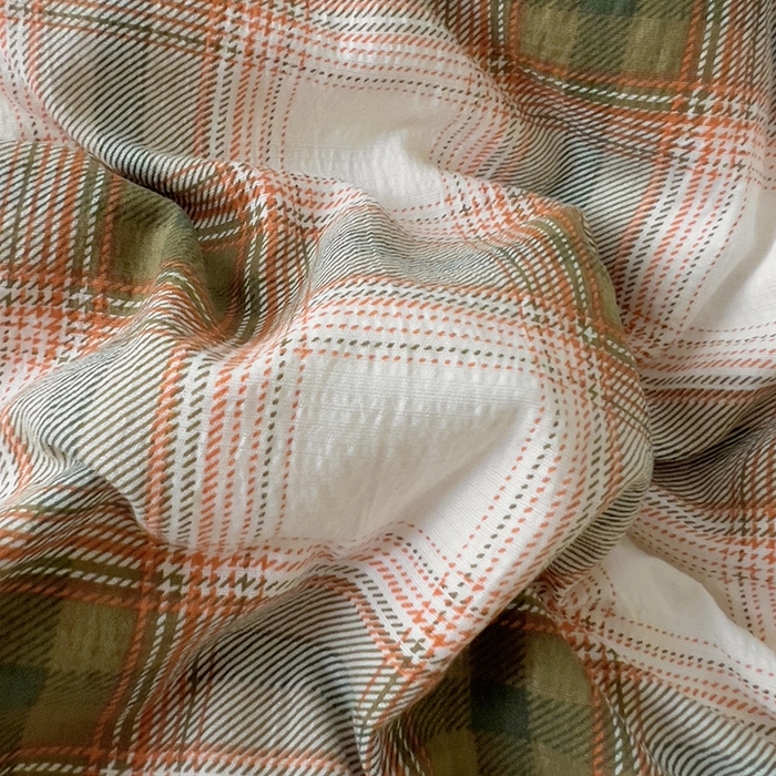 91家纺网 家纺一手货源 找家纺 美梦家纺2025新款皱皱纱花边被套床盖四件套 葵野