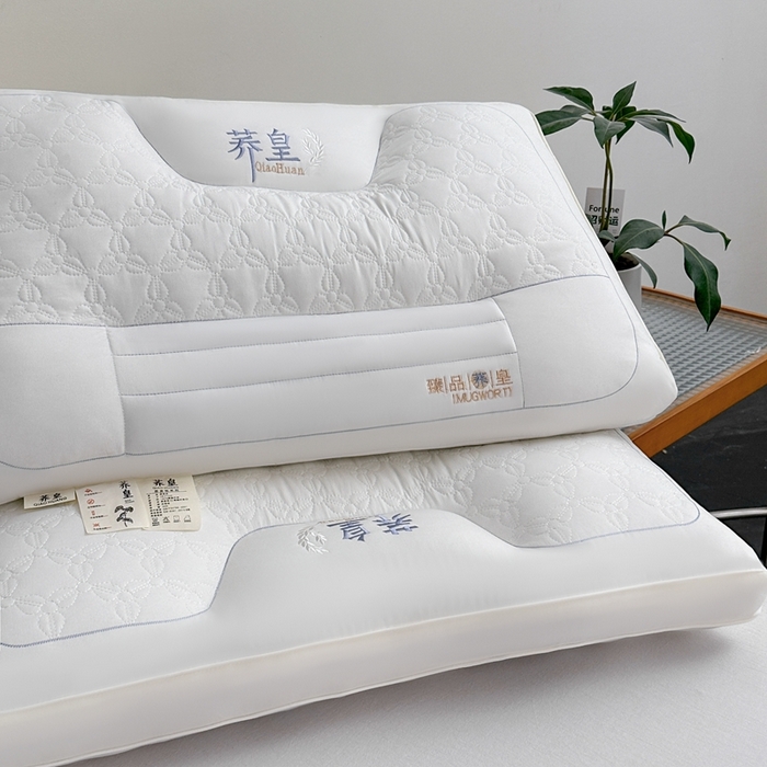 91家纺网 家纺一手货源 找家纺 （总）橘夏2025新款水洗荞麦枕头枕芯