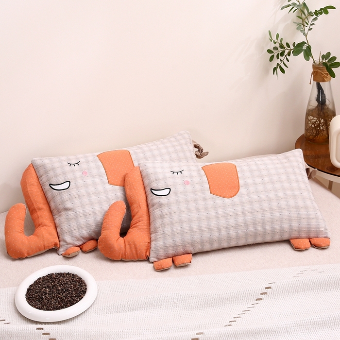 91家纺网 家纺一手货源 找家纺 （总）珍贝2025新款全棉水洗棉儿童学生枕荞麦枕