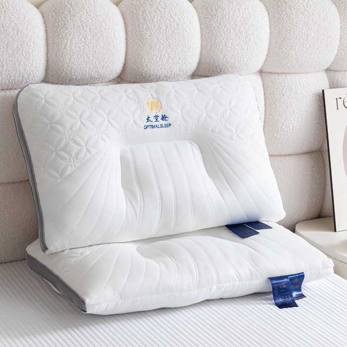 91家纺网 家纺一手货源 找家纺 （总）卓昌枕芯 2025春夏新款乳胶太空舱护颈枕头枕芯