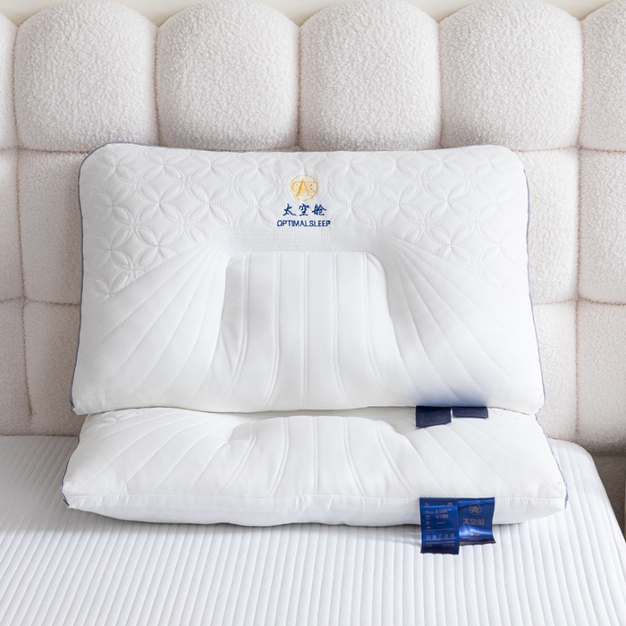 91家纺网 家纺一手货源 找家纺 （总）卓昌枕芯 2025春夏新款乳胶太空舱护颈枕头枕芯