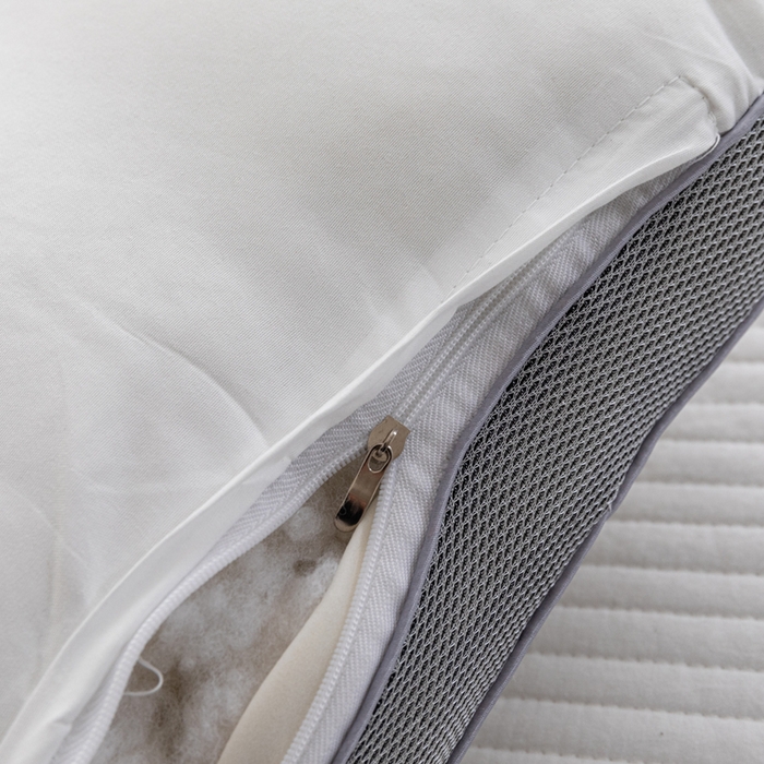 91家纺网 家纺一手货源 找家纺 卓昌枕芯 2025春夏新款乳胶太空舱护颈枕头枕芯 太空舱护颈枕 48x74cm/只 1100g