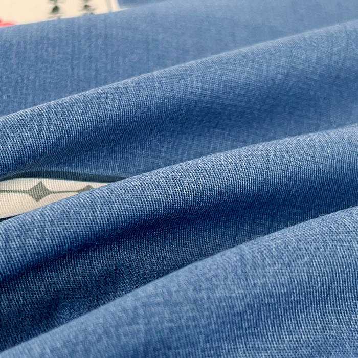 91家纺网 家纺一手货源 找家纺 锦润家纺2025新款全棉13372学生三件套纯棉宿舍六件套 前程似锦-蓝