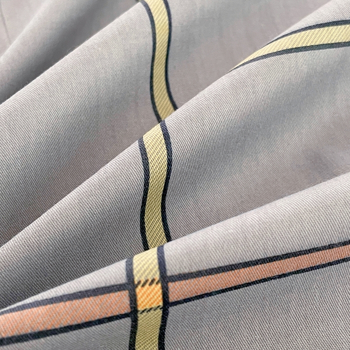 91家纺网 家纺一手货源 找家纺 锦润家纺2025新款全棉13372学生三件套纯棉宿舍六件套 罗马-灰