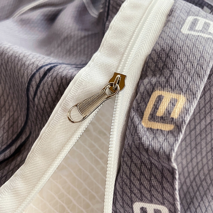 91家纺网 家纺一手货源 找家纺 锦润 2025新款印花12868全棉学生宿舍三件套纯棉六件套星途之上-灰