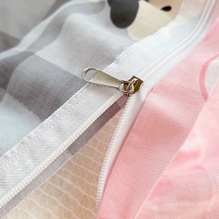 91家纺网 家纺一手货源 找家纺 锦润 2025新款印花12868全棉学生宿舍三件套纯棉六件套涂鸦