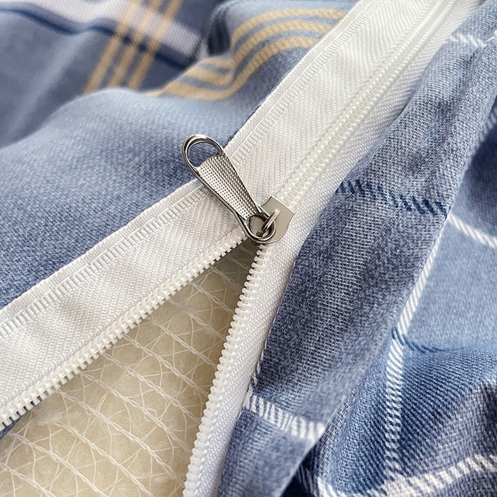 91家纺网 家纺一手货源 找家纺 锦润 2025新款印花12868全棉学生宿舍三件套纯棉六件套青涩时光