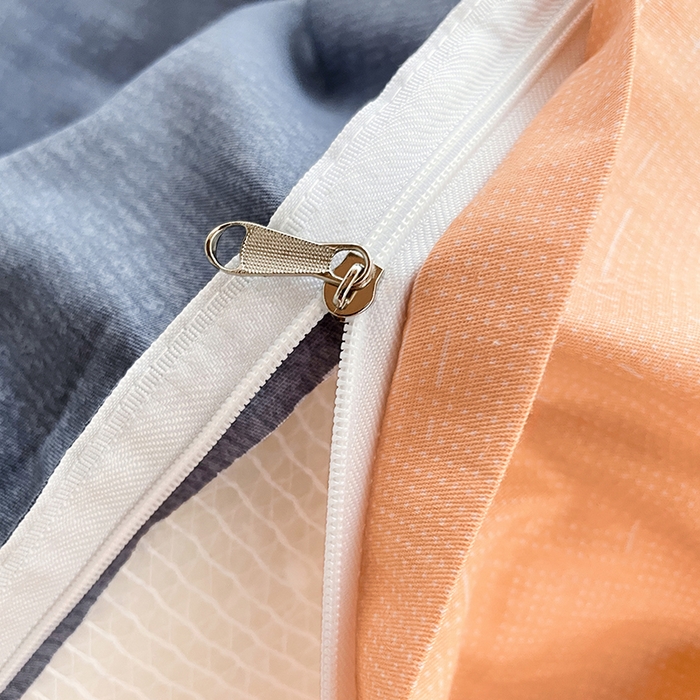 91家纺网 家纺一手货源 找家纺 锦润 2025新款印花12868全棉学生宿舍三件套纯棉六件套静雅格韵